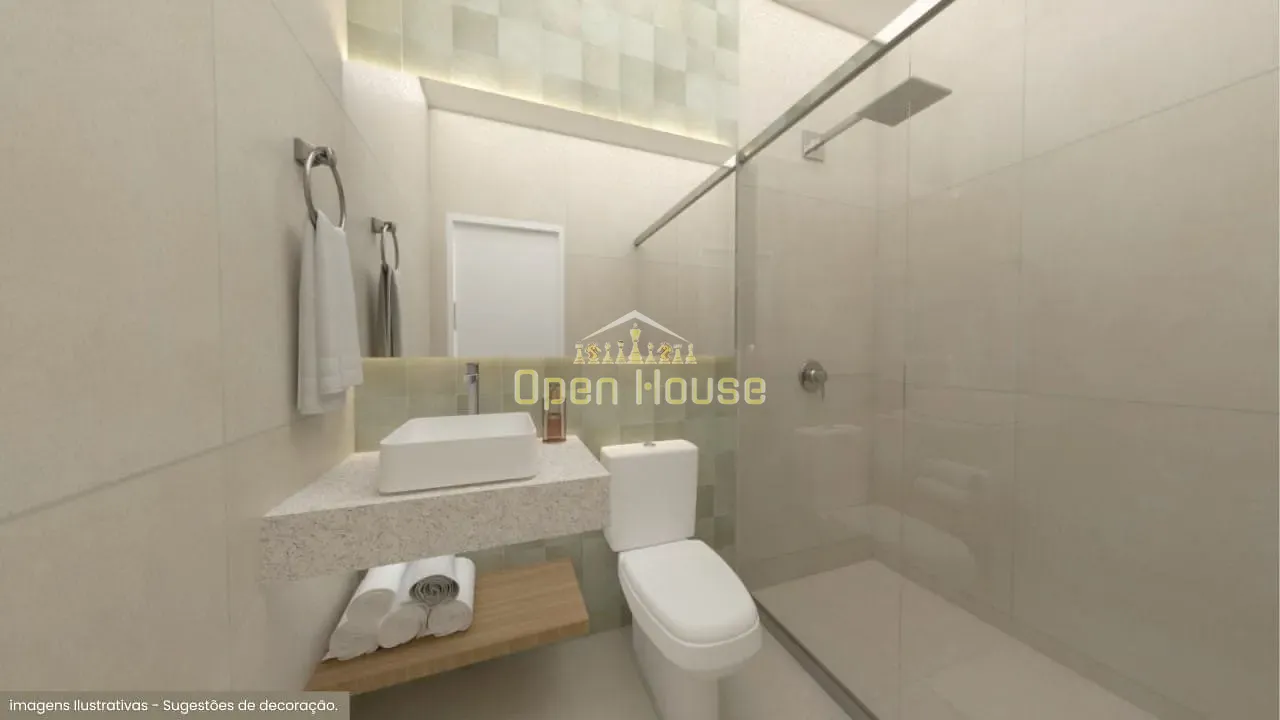 Casa de Condomínio, 3 quartos - Foto 2