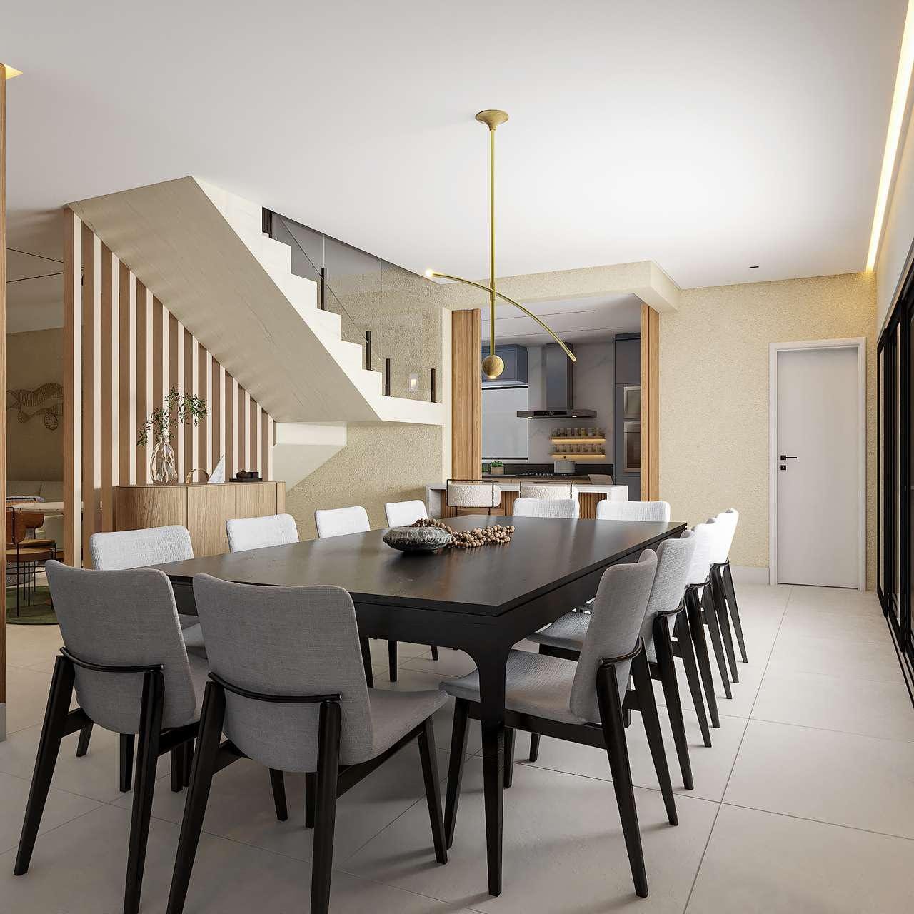 Perspectiva do Casa - Casa à venda, Jardins de Fátima, Jóquei, Teresina, PI | Cristina Lopes Imobiliária