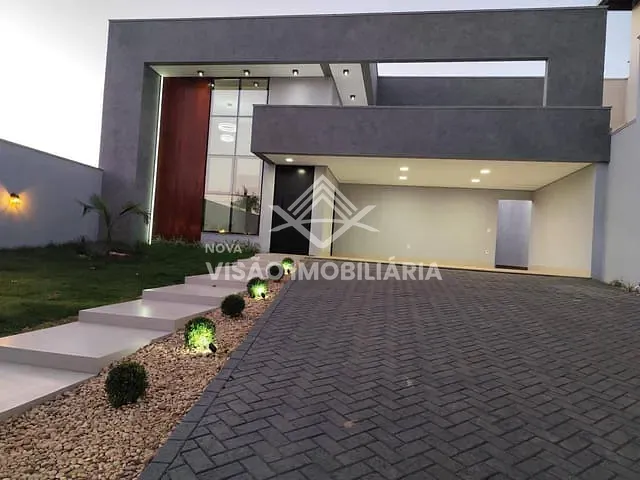 Casa 3 quartos e 3 banheiros, à venda, no bairro Residencial Recanto Suíço em Sinop