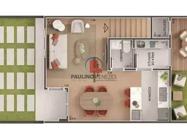 Casa com 249m², à venda, no bairro Jardim Mirandola em Americana