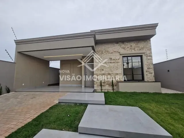 Casa 3 quartos e 3 banheiros, à venda, no bairro Residencial Riviera Suíça I em Sinop