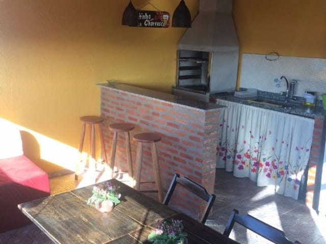 Foto do Casa - Casa reformada com edicula no Jardim das Industrias, suíte, 2 vagas cobertas e churrasqueira! | RUSSI IMÓVEIS