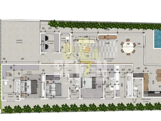 Casa com 325m² 3 quartos e 4 banheiros, à venda, no bairro Guestier em Piratininga