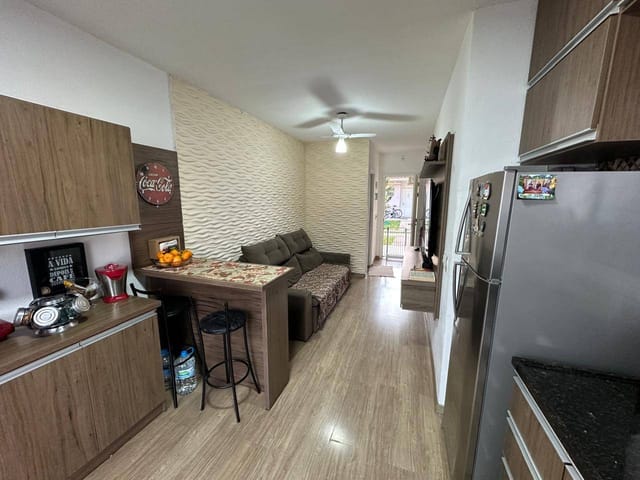 Casa com 58m² 2 quartos e 1 banheiro, à venda, no bairro Areal em Pelotas