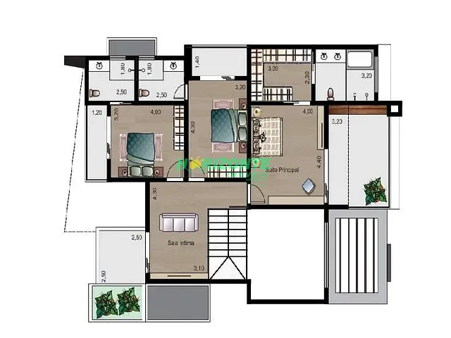 Casa com 451m² 3 quartos e 4 banheiros, à venda, no bairro Vivant Urbanova em São José dos Campos