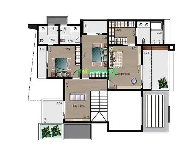Casa com 451m² 3 quartos e 4 banheiros, à venda, no bairro Vivant Urbanova em São José dos Campos
