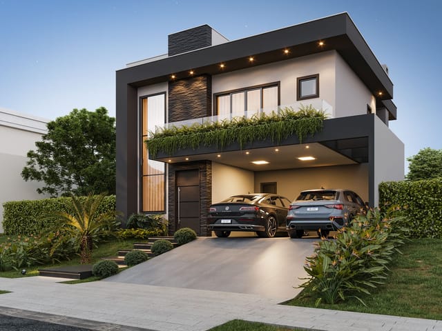 Casa com 200m² 3 quartos e 3 banheiros, à venda, no bairro Contorno em Ponta Grossa