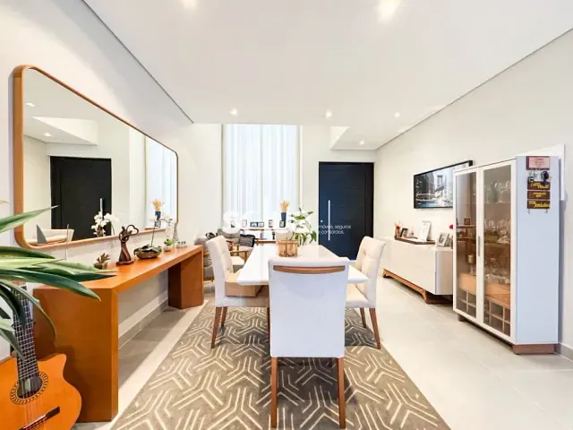 Casa com 250m² 3 quartos e 5 banheiros, à venda, no bairro Residencial Real Park Sumaré em Sumaré