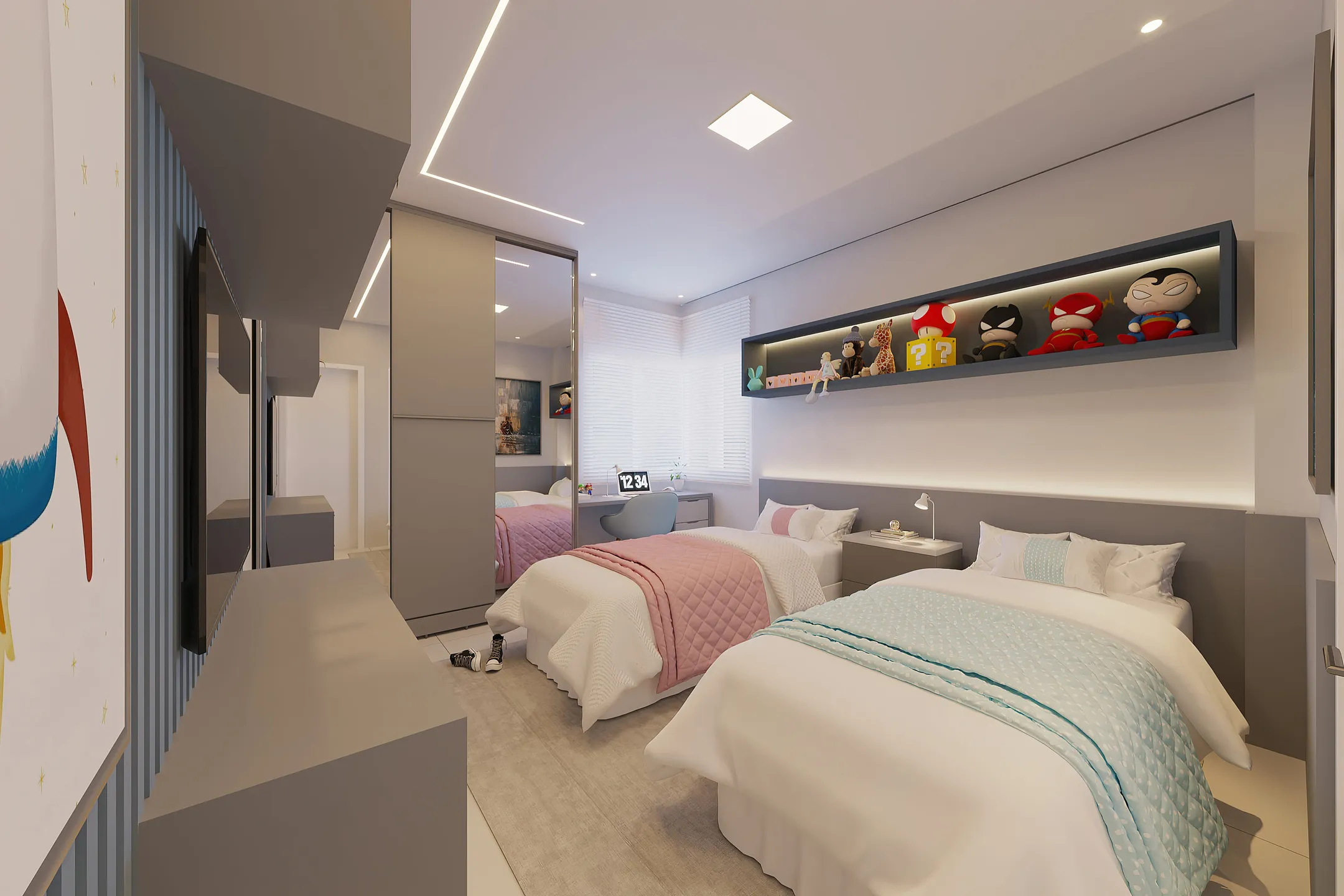 Perspectiva do Casa - Casa à venda, Condomínio Rosedal Del Prado, Teresina, PI | Cristina Lopes Imobiliária