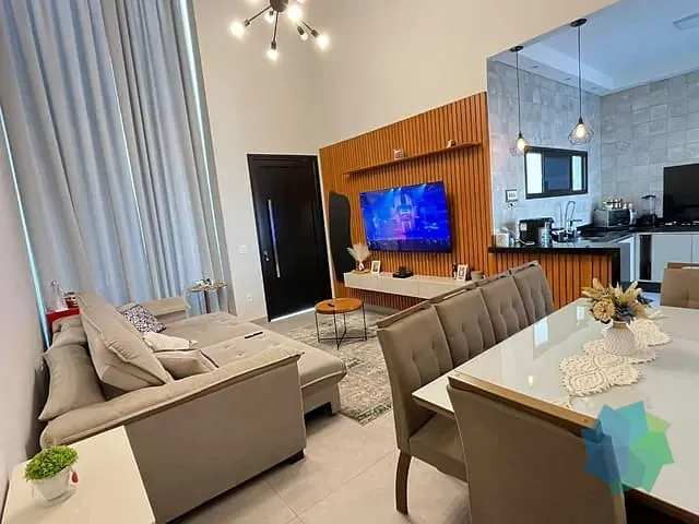 Casa com 175m² 3 quartos e 2 banheiros, à venda, no bairro Village Moutonnée em Salto