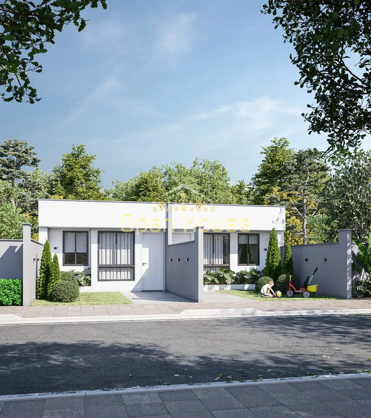 Casa, 2 quartos, 72 m² - Foto 1
