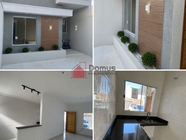 Casa com 125m², à venda, no bairro Parque das Palmeiras em Pindamonhangaba