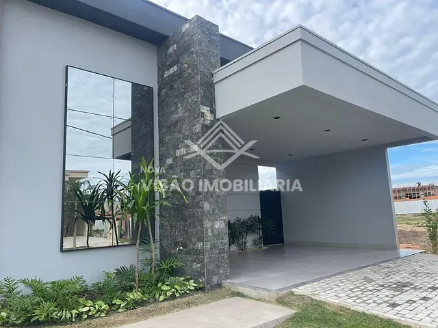 Casa 3 quartos e 1 banheiro, à venda, no bairro Condomínio Aquarela dos Poemas em Sinop