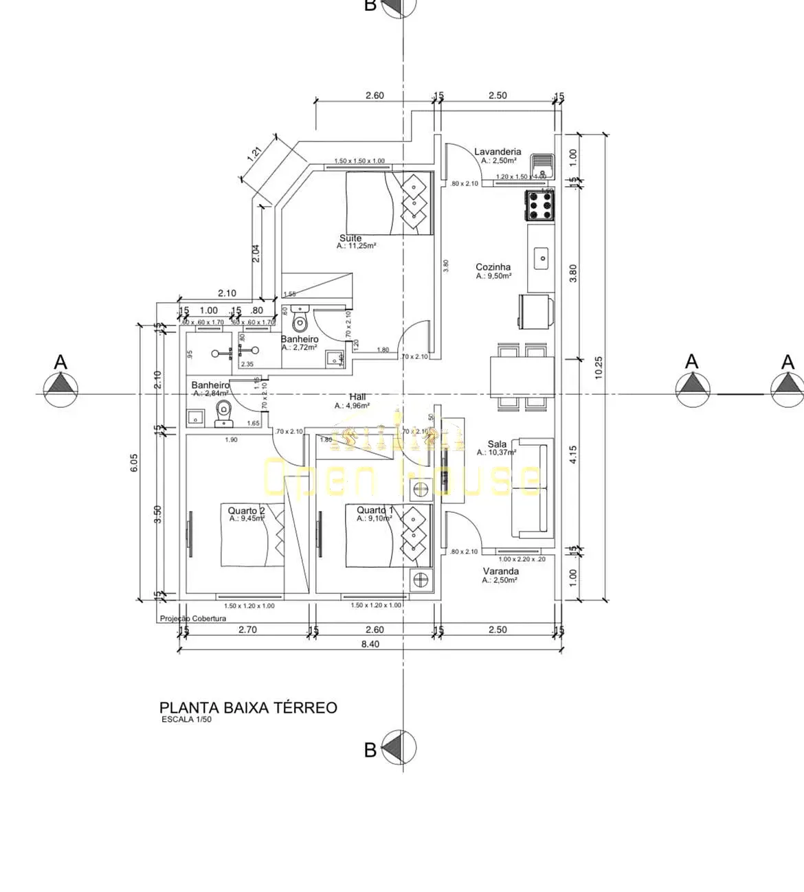 Casa, 3 quartos, 75 m² - Foto 8