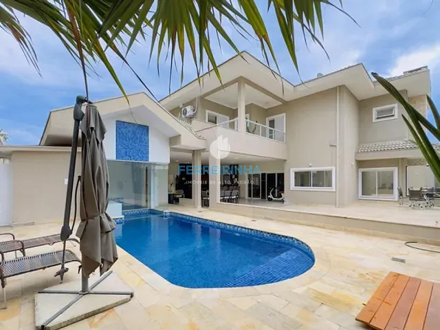 Casa com 541m² 4 quartos e 6 banheiros, à venda ou para alugar, no bairro Condomínio Residencial Jaguary em São José dos Campos