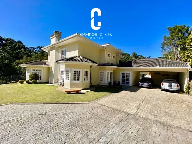 Casa com 6000m² 6 quartos e 5 banheiros, à venda, no bairro Vila Capivari em Campos Do Jordão