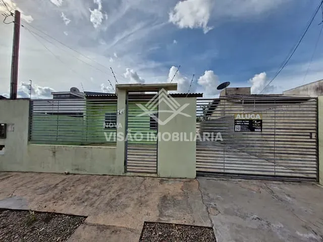 Casa 2 quartos e 1 banheiro, para alugar, no bairro Jardim Novo Horizonte em Sinop