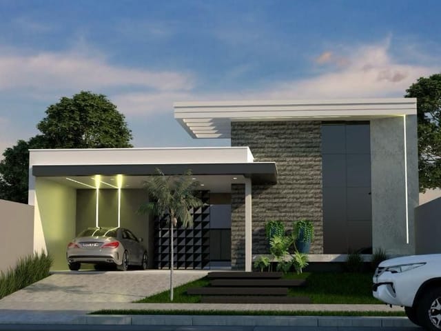 Casa 3 quartos e 1 banheiro, à venda, no bairro Aquarela Brasil em Sinop
