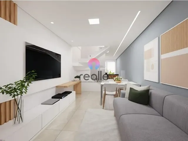 Casa 2 quartos e 3 banheiros, à venda, no bairro Candelária em Belo Horizonte
