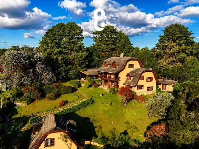 Casa com 2920m² 4 quartos e 4 banheiros, à venda, no bairro Parque Monte Rey em Campos Do Jordão