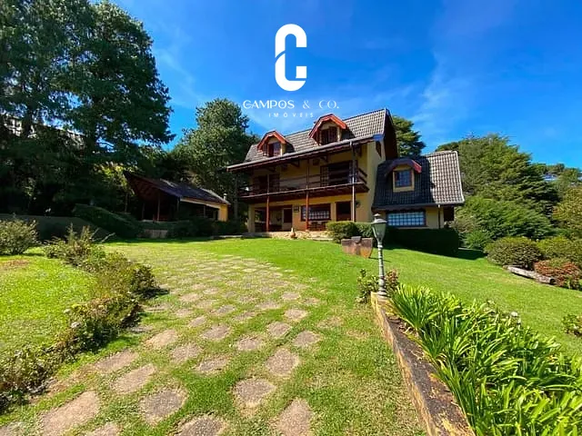 Casa com 2920m² 5 quartos e 4 banheiros, à venda, no bairro Parque Monte Rey em Campos Do Jordão