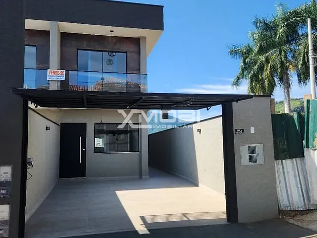 Casa com 150m² 3 quartos e 3 banheiros, à venda, no bairro Jardim Jaraguá em Atibaia
