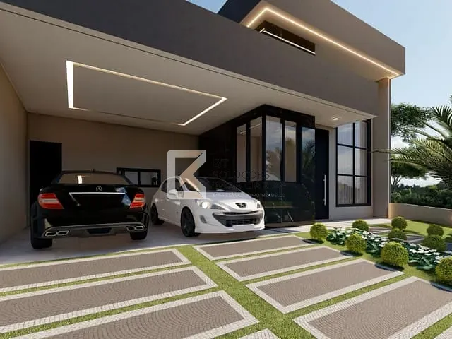 Casa com 300m² 3 quartos e 5 banheiros, à venda, no bairro Jardim Residencial Dona Lucilla em Indaiatuba