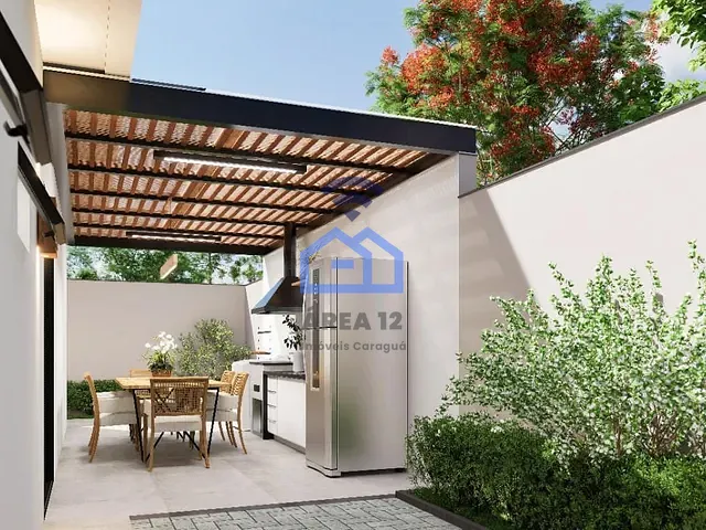 Casa com 160m² 3 quartos e 3 banheiros, à venda, no bairro Pontal de Santa Marina em Caraguatatuba