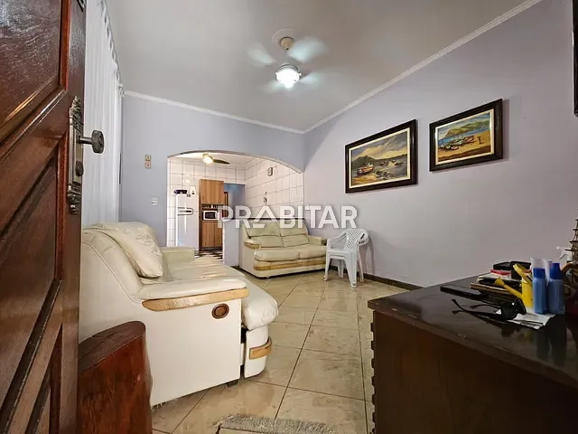 Casa 3 quartos e 1 banheiro, à venda, no bairro Canto do Forte em Praia Grande