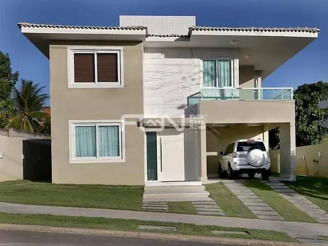 Casa 3 quartos e 4 banheiros, à venda, no bairro Alphaville (Abrantes) em Camaçari