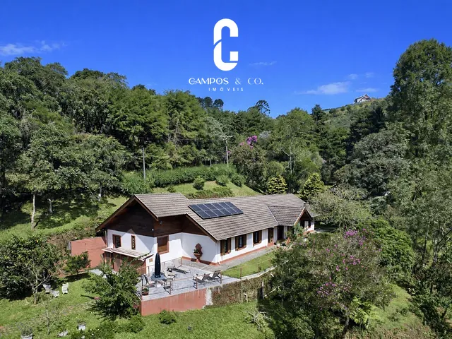 Casa com 5700m² 5 quartos e 5 banheiros, à venda, no bairro Pedra do Fogo em Campos Do Jordão