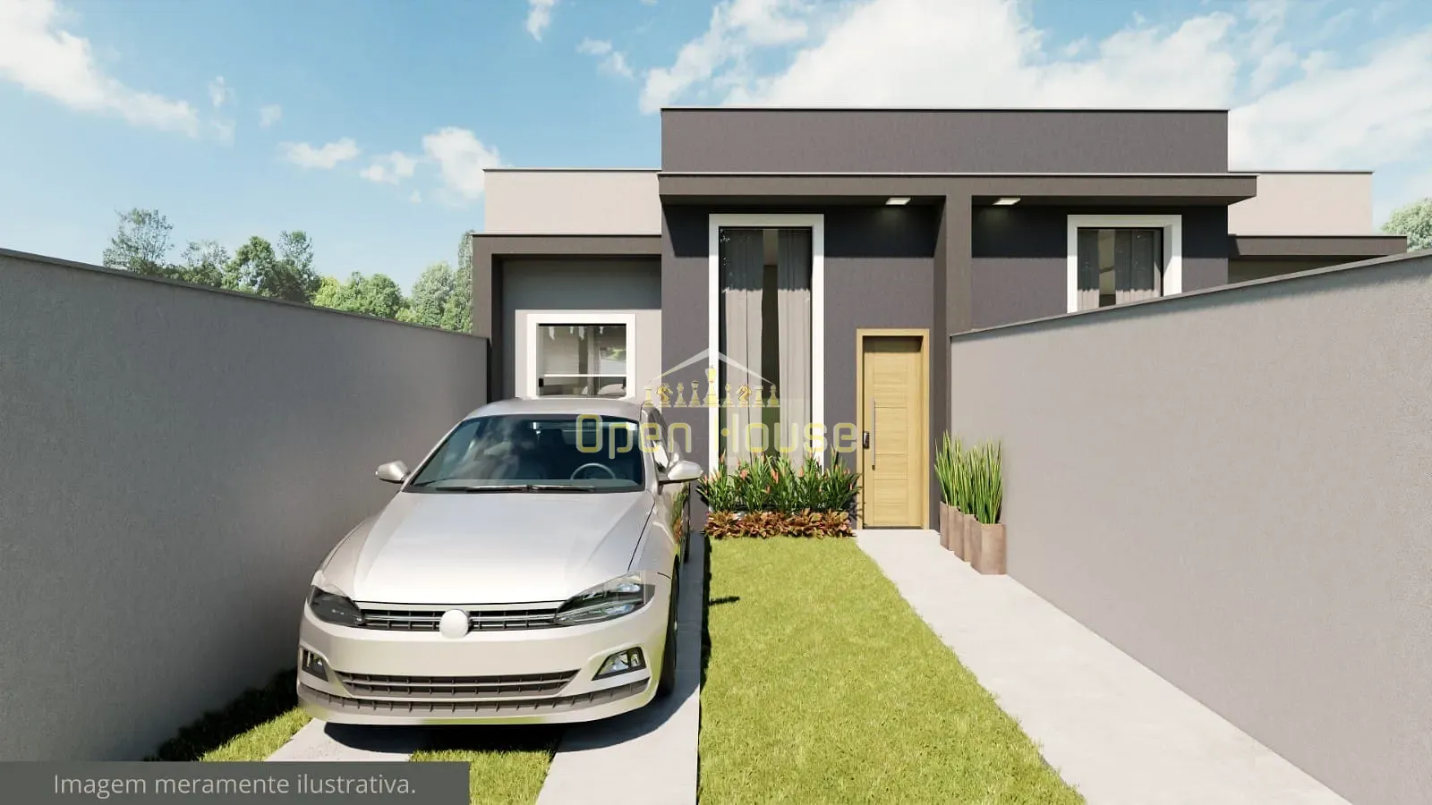 Casa, 2 quartos, 195 m² - Foto 1
