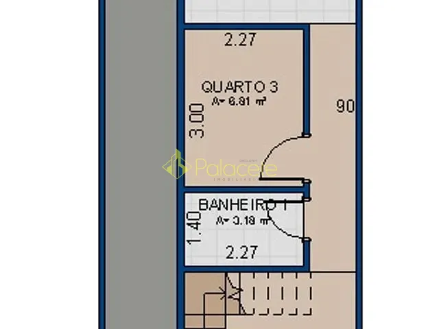 Casa com 131m² 3 quartos e 3 banheiros, à venda, no bairro Parque São Domingos em Pindamonhangaba