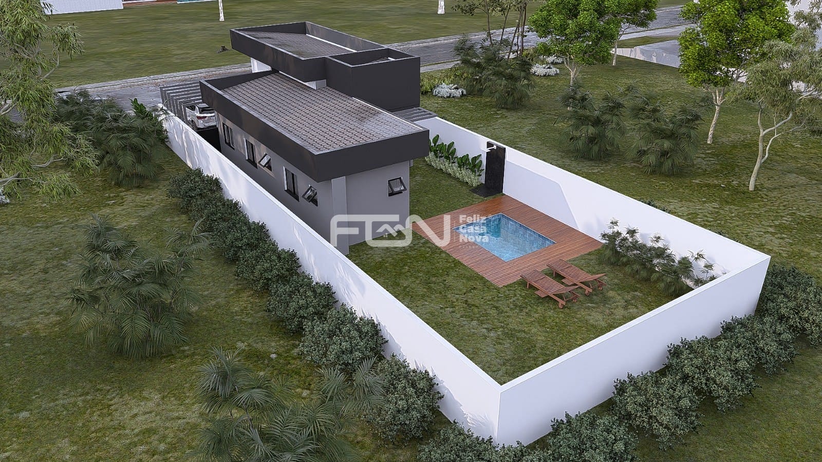 Casa à venda com 3 quartos, 70m² - Foto 2