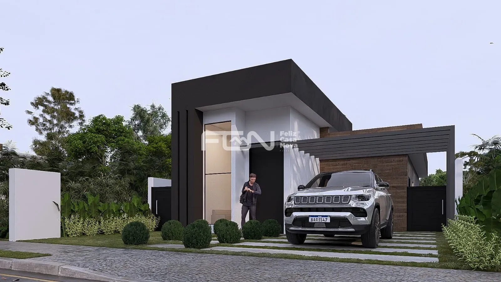 Casa, 3 quartos, 70 m² - Foto 1