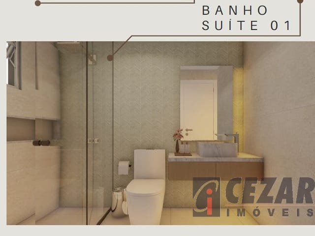 Casa 3 quartos e 5 banheiros, à venda, no bairro Mercês em Curitiba