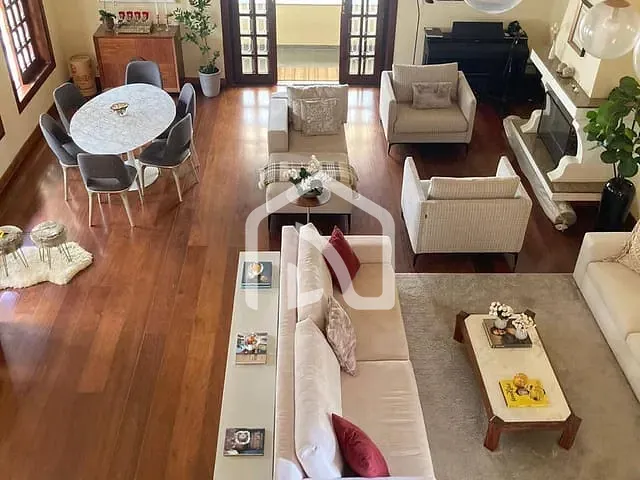 Casa com 532m² 4 quartos e 5 banheiros, para alugar, no bairro Alphaville em Santana de Parnaíba