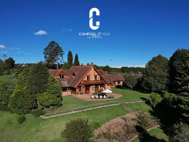 Casa com 17840m² 5 quartos e 6 banheiros, à venda, no bairro Parque Morro Pedra do Fogo em Campos do Jordão
