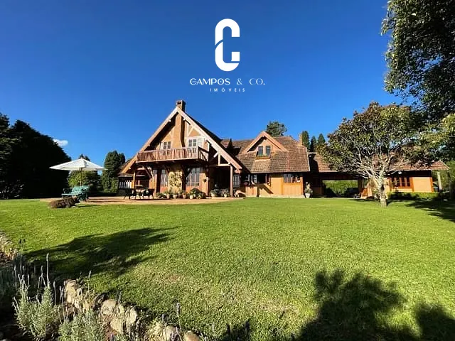 Casa com 17840m² 5 quartos e 6 banheiros, à venda, no bairro Parque Morro Pedra do Fogo em Campos do Jordão