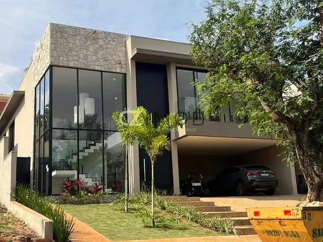 Casa com 540m² 4 quartos e 5 banheiros, à venda, no bairro Condomínio Arara Vermelha em Ribeirão Preto