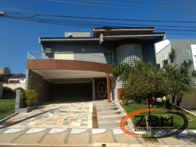 Foto do Casa - Sobrado para locação no Condomínio Santana, 4 Quartos (02 suítes), Piscina, Churrasqueira, 04 Vagas, 505 m² de terreno, Terras de Santana II, Londrina - PR | ZBM NEGOCIOS IMOBILIARIOS