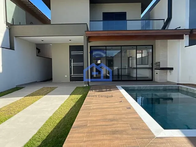 Casa com 250m² 4 quartos e 3 banheiros, à venda, no bairro Capricórnio em Caraguatatuba