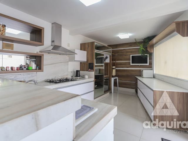 Foto do Casa - Casa para Locação 3 Quartos, 2 Suites, 3 Vagas, 350M², Centro, Ponta Grossa - PR | Adquira Imóveis