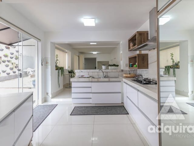 Foto do Casa - Casa para Locação 3 Quartos, 2 Suites, 3 Vagas, 350M², Centro, Ponta Grossa - PR | Adquira Imóveis