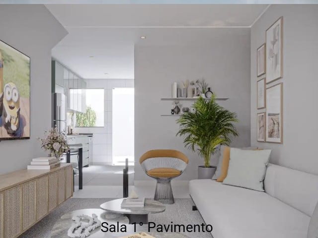 Casa com 66m² 2 quartos e 1 banheiro, à venda, no bairro Chácaras Reunidas Santa Terezinha em Contagem