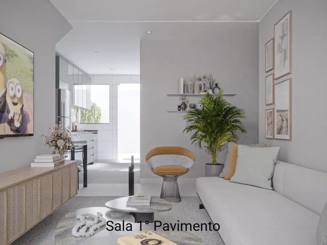 Casa com 112m² 3 quartos e 1 banheiro, à venda, no bairro Chácaras Reunidas Santa Terezinha em Contagem