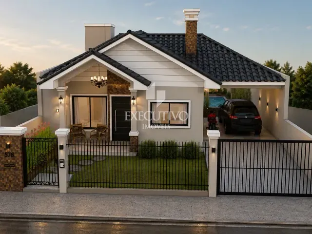 Casa com 126m² 3 quartos e 2 banheiros, à venda, no bairro São Caetano em Arroio do Meio