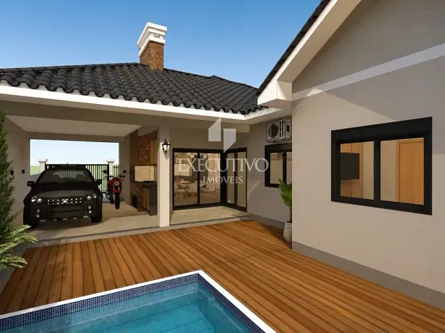 Casa com 126m² 3 quartos e 2 banheiros, à venda, no bairro São Caetano em Arroio do Meio
