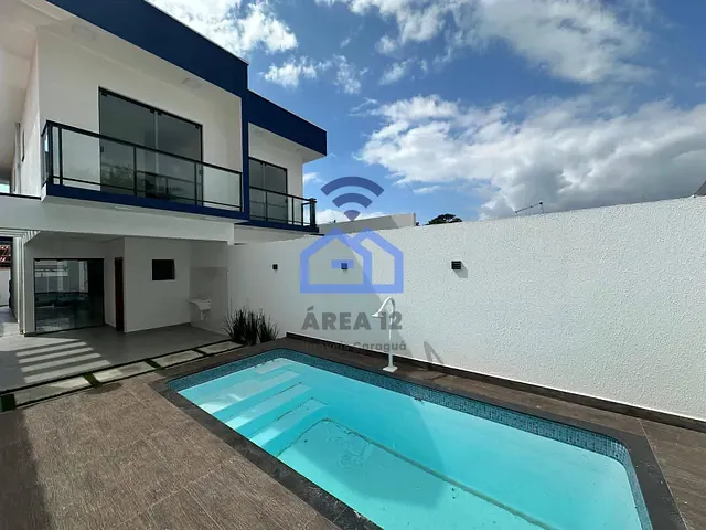 Casa com 150m² 3 quartos e 3 banheiros, à venda, no bairro Jardim Porto Novo em Caraguatatuba
