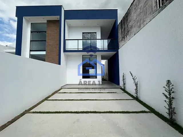 Casa com 150m² 3 quartos e 3 banheiros, à venda, no bairro Jardim Porto Novo em Caraguatatuba